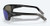 COSTA Costa Whitetip Pro, black sunglasses with wraparound design and blue tinted lenses for water sports protection.
