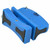 CUDA Cuda Knife Sharpener, blue plastic knife sharpening tool with black rubber grips and a textured surface for effective sharpening.