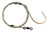 Calcutta CSHK9/0 Shark Rig 9/0 Hook w/270# Cable