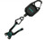 TOADFISH Toadfish Line Nippers, a compact black tool with a teal accent and a keyring clip designed for cutting fishing lines.