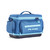 Plano Molding Company Plano Weekend Tackle Bag, blue fishing tackle bag with multiple zippered compartments and a sturdy handle.
