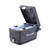 PLANO MOLDING COMPANY Plano Weekend Tackle Bag, black fishing tackle storage bag with multiple compartments and a zippered lid.