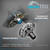 QUANTUM Quantum Benchmark Spinning Reel, a digital illustration showing precision cut machined gears, premium materials, and machined gearing components.