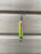 ES Lures 200OG - 3-inch, 2 oz fishing lure, hanging from a hook on a wooden wall.