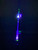 Reel Glo Reel Glo Reel Illuminator, illuminated fishing reel underwater at night with colorful lights and reflections.