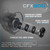 QUANTUM Quantum Strive Spinning Combo, detailed exploded view of the drag system components showing proprietary carbon fiber drag washers, SS304 stainless steel washers, and stainless steel wave spring.