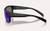 NATIVE Native Ashdown Polarized Sunglasses, black frame with purple tinted lenses and ergonomic design.