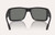 NATIVE Native Badlands Polarized Sunglasses, black frame sunglasses with dark polarized lenses designed for outdoor use and sun protection.