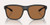 NATIVE Native Gorge Polarized Sunglasses, black frame with brown polarized lenses.