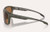 NATIVE Native Gorge Polarized Sunglasses, matte gray frame with brown polarized lenses and ergonomic design.