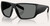 NATIVE Native Sightcaster II Polarized Sunglasses, black sporty sunglasses with dark tinted lenses and a wide frame design.
