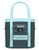 TOADFISH Toadfish Waterproof Tote & Sling, blue and gray insulated tote bag with front zipper pocket and shoulder straps for outdoor activities and fishing.
