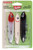 HEDDON Heddon PK3X9236-2 3 Pack fishing lures, set of three assorted colored fishing lures with hooks, designed for bass fishing.