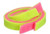 FISHBITES Fishbites E-Z Flea Electric Chicken Long Lasting, coiled flea prevention collar in bright pink and neon yellow colors.