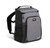 IGLOO PROD CORP. Igloo 64349 Top Grip Backpack 24, gray and black backpack with top handle, multiple zippered compartments, and side mesh pocket.