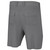 HUK Nxtlvl 7 Short, close-up view of grey fishing shorts showcasing the rear pockets with flaps and belt loops.