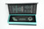 TOADFISH Toadfish 4" EDC Pocket Knife, compact black and green folding utility knife in packaging with specifications on the inside lid.