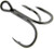 OWNER Owner 5641-101 Stinger-41 Treble, fishing hook with a sharp curved design and a looped eye for line attachment.