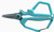TOADFISH Toadfish 4.5" Stainless Braid Shears, lightweight and durable fishing shears with stainless steel blades and blue handle for cutting fishing lines.