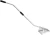TSUNAMI Tsunami Sand Flea Rake, long-handled sand raking tool with a mesh basket for beach cleaning and sand flea hunting.