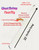 Psycho's Surf Fishing Ghost Shrimp Float Rig with Rattler and VooDoo, 32 inches long, featuring a Yo-Zuri Disappearing Pink HD Carbon Leader line, Mustad Demon Perfect hooks, and a 5 mm glass Rattle for surf fishing.