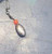 F&F Live Bait Rig, fishing lure with a metal spoon and a small orange bead