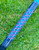 NICK'S CUSTOM RODS 2025 Fall Nick's Custom Rods - CTS 1205 Spinning, close-up of a fishing rod with a vibrant blue and purple geometric patterned design.
