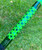 NICK'S CUSTOM RODS 2025 Fall Nick's Custom Rods - CTS 1205 Spinning, vibrant green and black fishing rod with geometric pattern design.