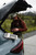 TURTLEBOX TurtleBox Ranger Speaker, portable rugged Bluetooth speaker on the trunk of a car.