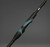 TOADFISH Toadfish Carbon II Spinning Combos, close-up of a black and blue fishing rod with a logo.