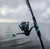 Toadfish Toadfish Carbon II Spinning Combos, fishing rod and reel set, suitable for freshwater and saltwater fishing.