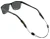 CABLZ INC. Adjustable Cablz Zipz - Universal Ends, sunglasses with adjustable black cords for secure fit and universal ends.
