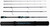 TOADFISH Toadfish Elite Stowaway Travel Rod, compact multi-piece fishing rod with a black carrying case and a medium heavy, moderate fast action
