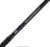 Penn Fishing Tackle Penn Squadron IV Surf Fishing Rod, close-up view of the black fishing rod with white and red branding and specifications.