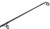 Penn Fishing Tackle Penn Squadron IV Surf Fishing Rod, a long, black fishing rod designed for surf fishing with durable construction and multiple guide rings for casting.