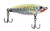 MIRROLURE Mirrolure C17MR Suspending Twitchbait - Chameleon Series, colorful fishing lure with holographic finish and two treble hooks.