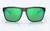 COSTA Costa Spearo XL Sunglasses, stylish black frame with green mirrored lenses for UV protection and sporty look.