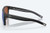 COSTA Costa Spearo XL Sunglasses, black frame with mirrored lenses and brown interior accents.