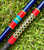 NICK'S CUSTOM RODS 2026 Nick's Custom Rods - CTS 1305 Conventional fishing rod, colorful design with geometric pattern, and vibrant red, blue, green, and yellow colors.