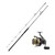 F&F 11' Team Daiwa TDSF1102MHFS/BG 5000 Combo, fishing rod and spinning reel set with black and silver design.