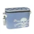 CALCUTTA Calcutta Renegade TPU Cooler, light blue cooler with skull and crossbones graphic design on the front.