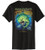 F&F Bad Mahi Short Sleeve With Pocket, black t-shirt featuring a colorful graphic of a fierce fish in water with text