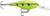 RAPALA Rapala Shad Rap, brightly colored fishing lure with a green and yellow body, black spots, and a clear plastic lip for freshwater and saltwater fishing.