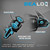 Quantum Merit Spinning Reel, a detailed diagram showing its sealed body and resistance-free rotor sealing features.