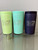 TOADFISH F&F Toadfish Universal Can Koozie, three colorful insulated can koozies in lime green, turquoise, and navy blue with the Frank & Fran's Bait & Tackle logo.