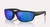 Native Native Craggy Polarized Sunglasses, stylish black sunglasses with blue mirrored lenses.