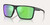 NATIVE Native Tavern XL Polarized Sunglasses, sporty black frame with reflective green and purple mirrored lenses.