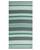 SAND CLOUD Sand Cloud Beach Towels, striped beach towel with aqua, white, and dark gray patterns in horizontal lines.