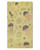 SAND CLOUD Sand Cloud Beach Towels, vibrant yellow beach towel with illustrations of jellyfish, sea creatures, and abstract patterns for a fun beach accessory.