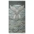 SAND CLOUD Sand Cloud Beach Towels, stylish grey beach towel featuring a whale tail and ocean wave design.